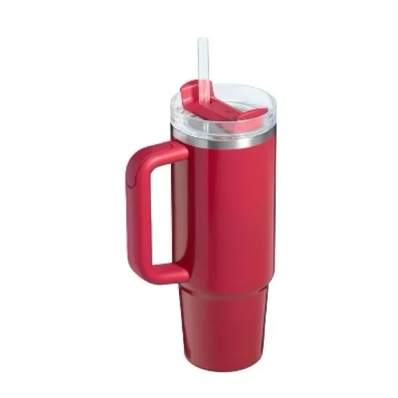 New in box - Stainless Steel H2.0 FlowState Quencher Tumbler Red Delicious - Picture 3 of 4